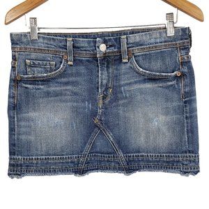 Citizens of Humanity Denim Mermaid Mini Skirt